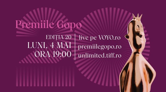 Gala Premiilor Gopo 2026, transmisă pe VOYO. „Dinți de lapte” conduce nominalizările, cu 12 selecții