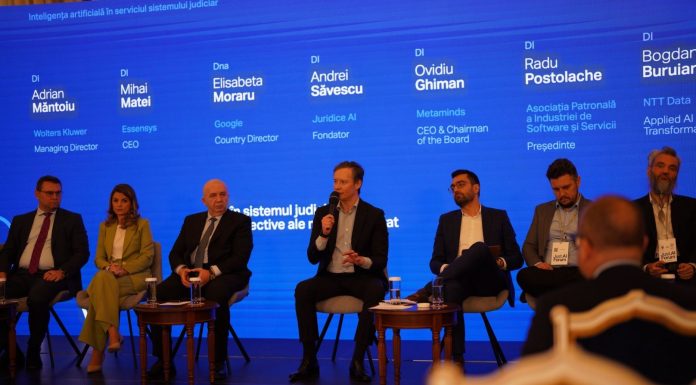 De la dialog la cadru de lucru: România își propune să definească regulile AI în justiție. Metaminds, în panelul mediului privat