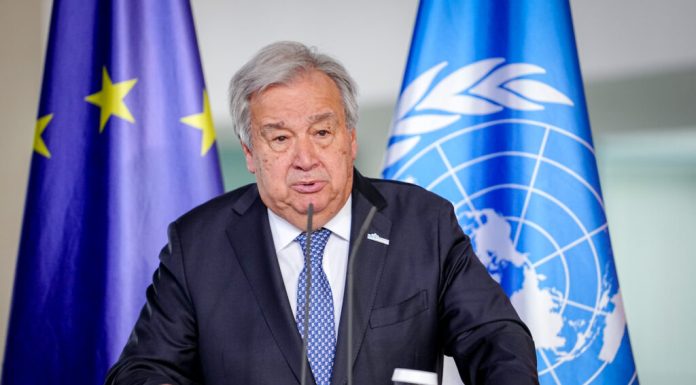 Antonio Guterres, secretarul general al ONU, „profund îngrijorat” de planul Moscovei de a lovi Kievul
