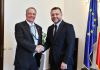 Ciprian Ciucu, întâlnire cu ambasadorul american Darryl Nirenberg: SUA se pot baza pe noi, rămânem una dintre ţările filoamericane
