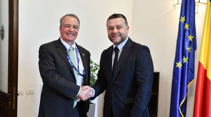 Ciprian Ciucu, întâlnire cu ambasadorul american Darryl Nirenberg: SUA se pot baza pe noi, rămânem una dintre ţările filoamericane