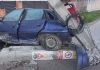 Accident mortal: Un șofer în vârstă de 35 de ani a murit, după ce s-a izbit cu mașina de un stâlp de electricitate și l-a rupt în două
