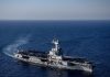 Portavionul francez Charles-de-Gaulle este în Marea Arabiei și se apropie de Strâmtoarea Ormuz. Care este misiunea lui