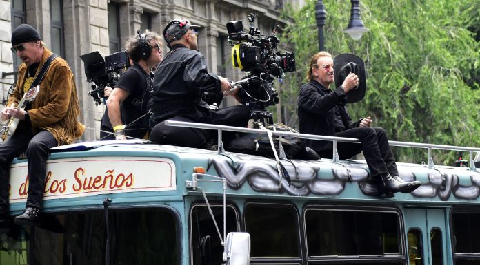 U2, spectacol pe străzile din Mexico City pentru filmările noului single al trupei „Street of Dreams”