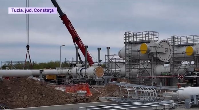 Lucrările de la Neptun Deep avansează: Imagini de pe șantierul proiectului gigant