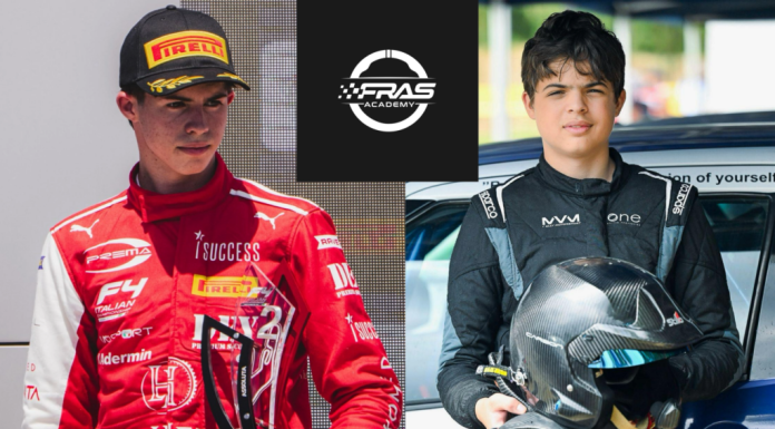 David Cosma Cristofor și Oliver Diaconescu, primii sportivi selectați în Academia FRAS, pentru performanța în motorsport