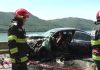 Un polițist a murit după ce a intrat într-o depășire periculoasă și a provocat un accident, pe Defileul Dunării