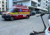 O fată de 10 ani a fost lovită de o trotinetă electrică în județul Sibiu. Minora a fost transportată la spital
