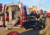 O șoferiță a murit după ce mașina pe care o conducea a fost lovită de un tren de călători, în județul Dâmbovița