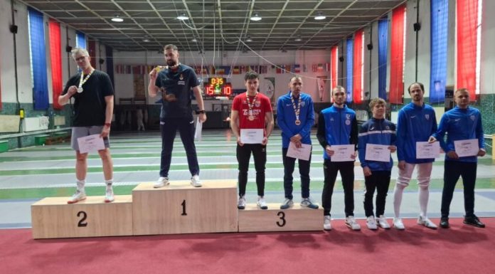 Scrimă. Adrian Dabija își adjudecă titlul național la spadă