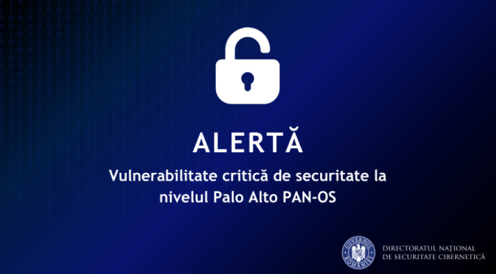 Alertă cibernetică. DNSC avertizează că există o vulnerabilitate în sistemul de operare Palo Alto Networks