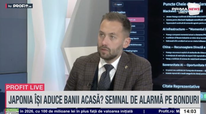 VIDEO Momentul actual cu AI seamănă cu lansarea iPhone-ului. Alexandru Chirilă, CEO Profit Point: Fiecare țară în următorii ani o să fie nevoită să-și construiască propria infrastructură AI – Profit.ro Live TV Pastila Financiarǎ