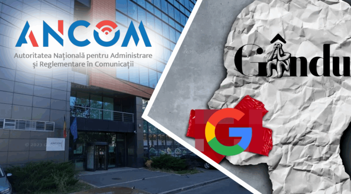 După CNA, Gândul a sesizat și ANCOM despre abuzurile Google în România. Gigantul tech limitează accesul publicului la site în condițiile în care traficul direct, fără să treacă prin filtrele Google, aproape s-a triplat. Publicăm noi cifre interne care dovedesc, încă o dată, reaua intenție a Google