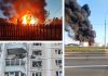 Atac masiv cu peste 500 de drone ucrainene asupra Rusiei. Explozii în Moscova la depozitul Transneft. Sunt cel puțin 3 morți și blocuri avariate