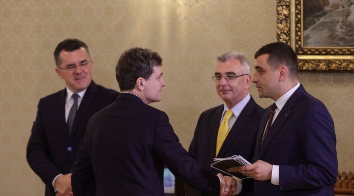 Consultări la Cotroceni – Simion,după discuţiile cu preşedintele Nicuşor Dan: Am cerut mandat pentru formarea unei guvernări