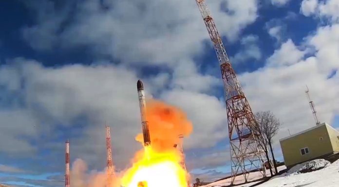 Rusia se pregătește pentru un nou test al rachetei Sarmat: „Lansarea ar putea avea loc chiar înainte sau în cursul zilei de 9 mai”