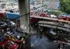 Cel puţin opt morţi şi 25 de răniţi după o coliziune cu un tren care a provocat incendiul unui autobuz în Thailanda