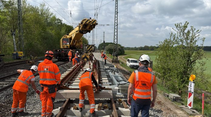 FOTO Companie românească, chemată în Germania pentru o modernizare majoră a căii ferate. Bawi Construction tocmai a fost achiziționată de Strabag