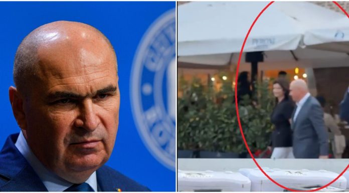 Cum a fost primit Bolojan la Oradea după moțiune. Imagini cu premierul și concubina sa, păziți de jandarmi și la restaurant