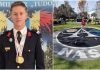 Ovidiu Ștefan-Călin, elevul de 17 ani, dublu medaliat cu aur la olimpiada de științe exacte din SUA. A ajuns la NASA și a asistat la lansarea rachetei lui Elon Musk