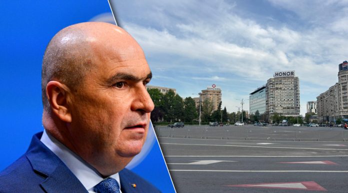 A doua zi de miting pro-Bolojan în Piața Victoriei. 19 oameni până la ora asta