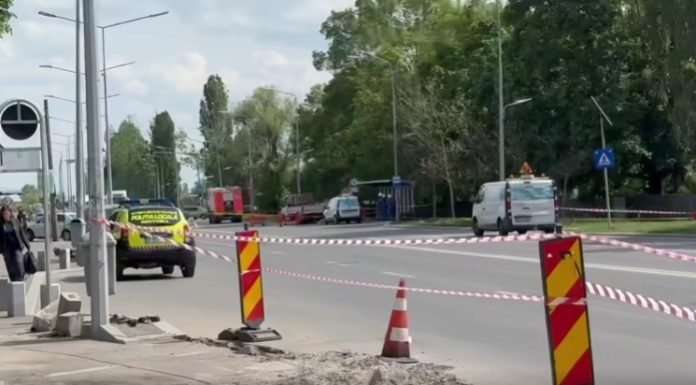 Avarie a unui branşament al reţelei de distribuţie a gazelor naturale, în Sectorul 4 al Capitalei / S-au semnalat scurgeri de gaz / Trafic restricţionat pe Şoseaua Berceni