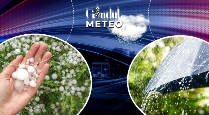 Cod portocaliu emis de meteorologi. Unde va ploua torențial, iar cantitățile de apă acumulate vor ajunge până la 70 l/mp. ANM, informații în exclusivitate pentru Gândul