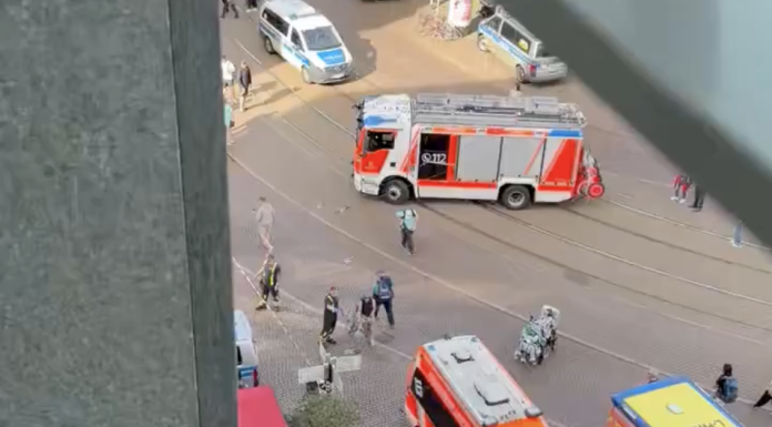 Un autocar a intrat în mulțime în Leipzig: sunt mai multe victime