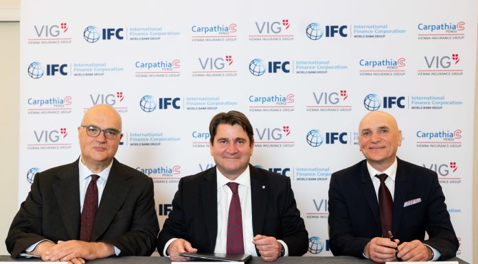 Divizia de investiții a Băncii Mondiale a semnat un acord pentru achiziționarea a 10% a Carpathia Pensii