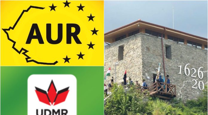 Cetatea Rákóczi, „mărul discordiei” între UDMR și AUR. Csoma Botond, liderul deputaților UDMR: „Dan Tanasă, șovinule și grobianule!”