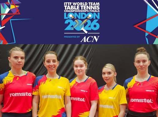 Tenis de masă: Echipa feminină a României, vicecampioana europeană en titre, învinsă de China la debutul la CM
