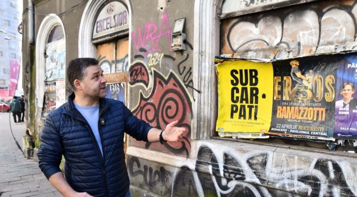 Primarul general al Capitalei critică lipsa de sprijin a Ministerului Culturii pentru ca municipalitatea să poată curăţa faţadele clădirilor pline de graffiti, aflate în zonele protejate: Am aşteptat în zadar! – FOTO