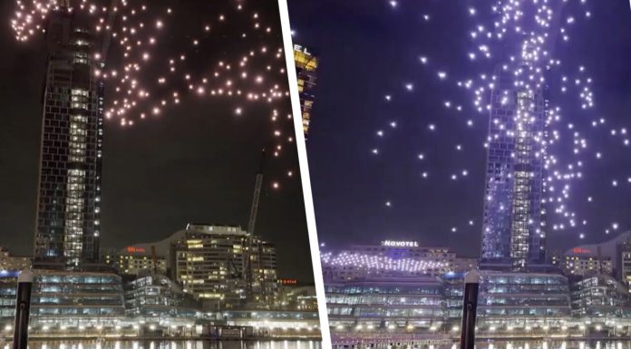 89 de drone s-au prăbușit pe durata unui festival din Sydney