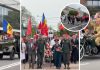 Marș de 9 mai cu interdicții la Chișinău. Mai mulți participanți îmbrăcați în costume sovietice au fredonat în cor „Katiușa”