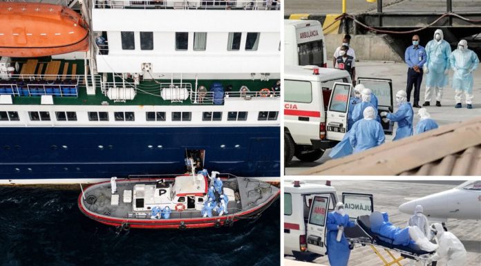 Trei persoane suspecte de hantavirus, evacuate de pe nava MV Hondius. Insulele Canare refuză acostarea