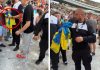 Steaguri ucrainene, confiscate la concertul Max Korzh din București. Imaginile au început să circule pe rețelele de socializare