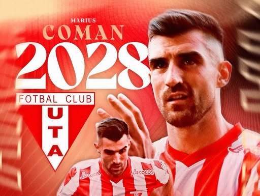 Superliga: Marius Coman şi-a prelungit contractul cu UTA Arad