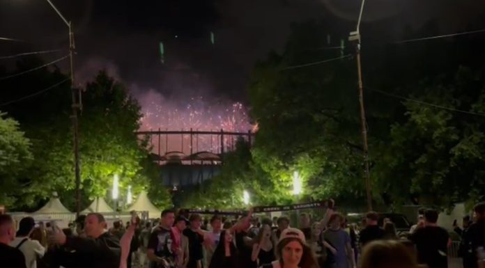 Concertul lui Max Korzh s-a încheiat cu un foc de artificii. Cum a decurs evacuarea Arenei Naționale
