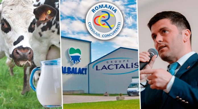 La sesizarea parlamentarilor, Consiliul Concurenţei a amendat Lactalis cu aproape 3 milioane de euro, iar retailerii şi furnizorii, cu peste 50 milioane de euro