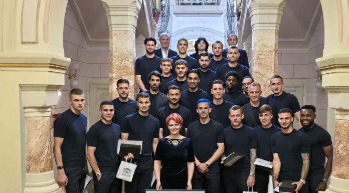 Ceremonie în Bănie. Campionii României, cetățeni de onoare ai Craiovei!