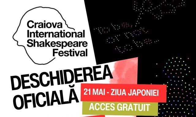 Începe Festivalul Internaţional Shakespeare Craiova 2026/ Evenimente dedicate Japoniei şi acces gratuit la show-ul cu peste 450 de drone