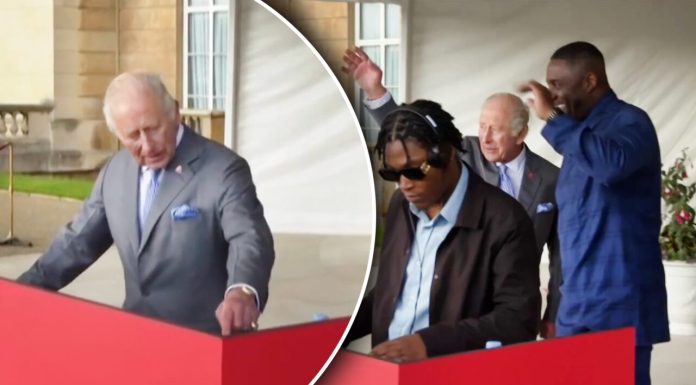 Regele Charles a devenit DJ pentru o zi în grădina Palatului Buckingham
