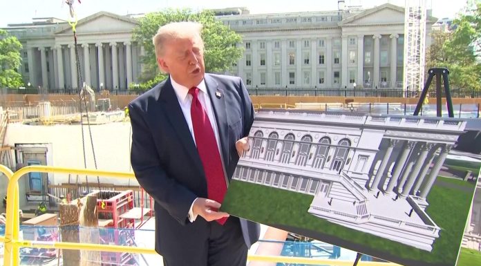Trump a oferit noi detalii despre sala de bal amenajată ca un buncăr, dotată cu o bază pentru drone: Pot ”opri aproape orice”