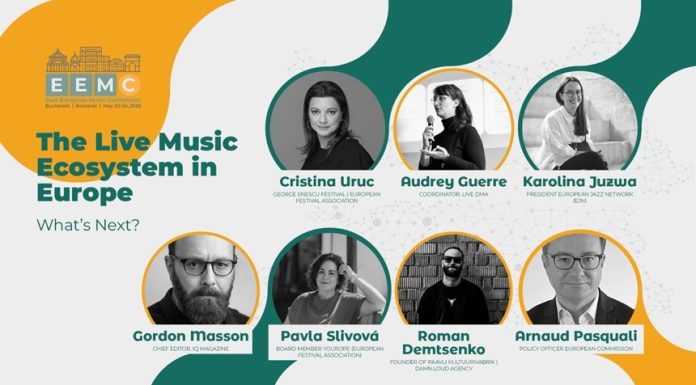 East European Music Conference are loc între 20 – 24 mai, la Bucureşti