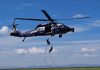 Exercițiul „Blue Guardians” în Suceava: intervenție spectaculoasă cu un elicopter Black Hawk și trupe speciale din trei țări