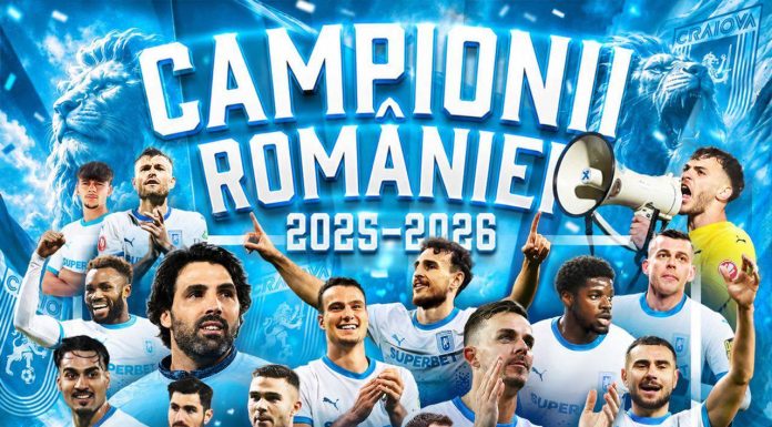 UPDATE – Superliga: Universitatea Craiova este noua campioană a României, după ce a spulberat Universitatea Cluj, scor 5-0. Echipa craioveană a reuşit eventul – VIDEO