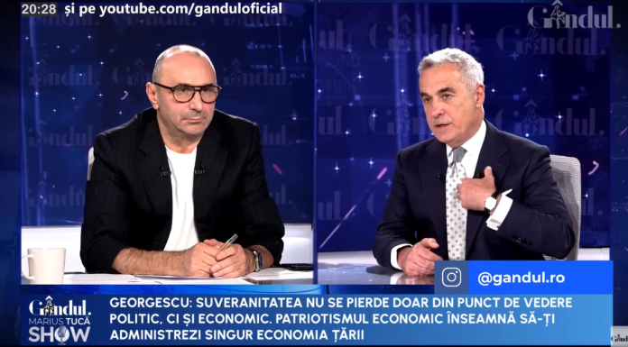 Călin Georgescu: „România este devorată la propriu de forțe extra-statale. Avem nevoie de un guvern responsabil care să lucreze doar pentru binele țării”