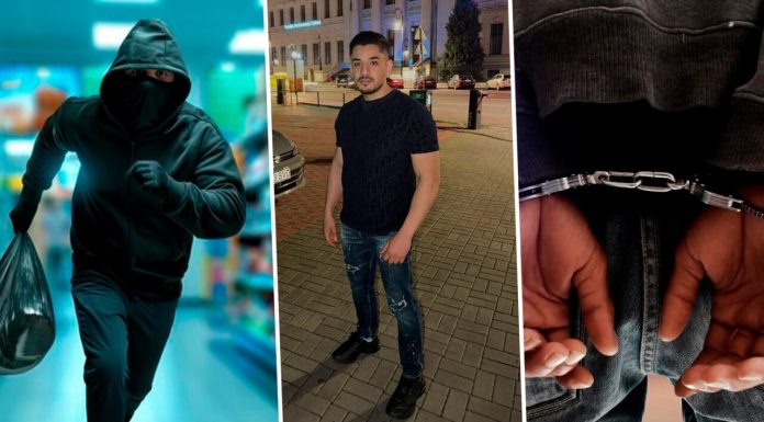 Fiul unui cunoscut milionar din Oltenia, prins în timp ce fura haine dintr-un magazin. Beizadeaua are deja o condamnare cu executare