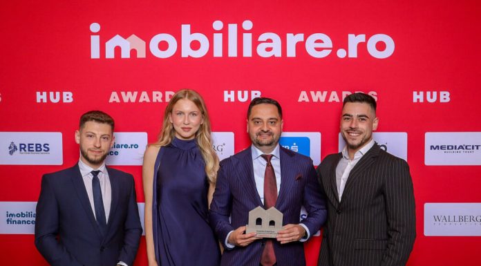 Investa Imobiliare, desemnată „Agenția nouă a anului 2025 în România” la gala Imobiliare.ro Awards
