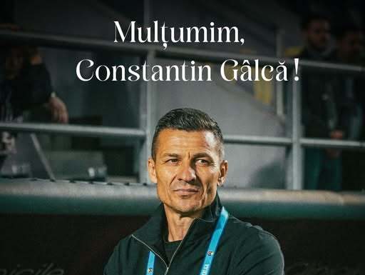 Superliga: FC Rapid a anunţat despărţirea de antrenorul Constantin Gâlcă